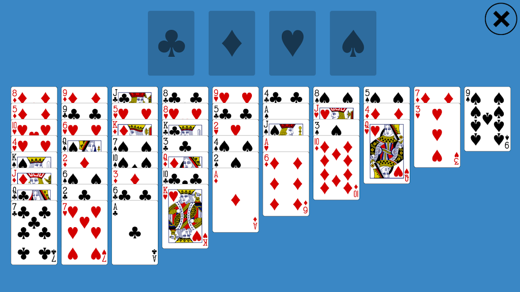 Classic Simple Simon Solitaire  Screenshot 1