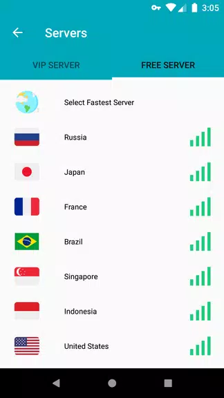 GO VPN - Free Proxy Server & Fast VPN Service  Screenshot 3