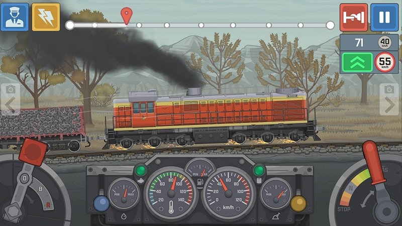 Train Simulator – 2D Railroad Game  Screenshot 4