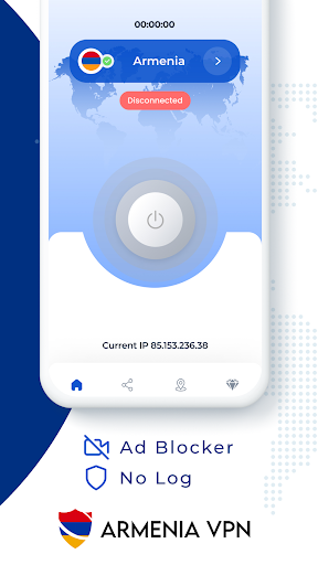 VPN Armenia - Get Armenia IP  Screenshot 1