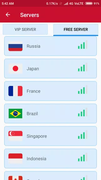 France VPN - Free France IP Address & Fast Proxy  Screenshot 3