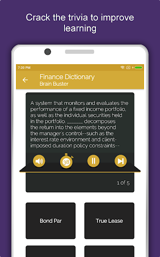 Financial and Banking Terms  Screenshot 2