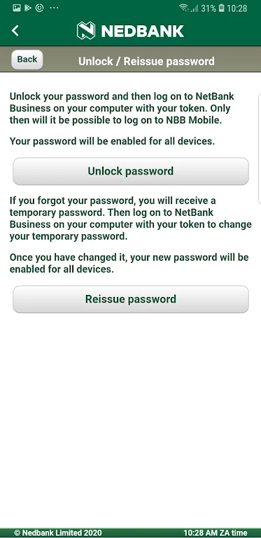 Nedbank AppSuite  Screenshot 2