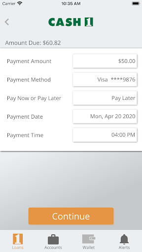 CASH 1 LOANS  Screenshot 4