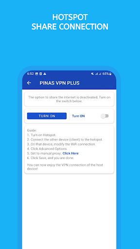 PINAS VPN PLUS  Screenshot 1