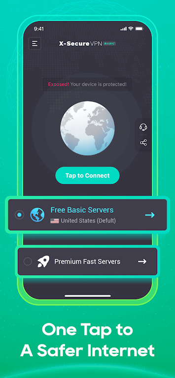 X-Secure VPN Proxy : Fast VPN  Screenshot 3