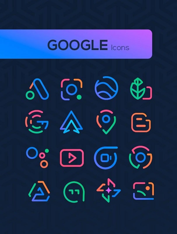 Linebit Icon Pack Mod  Screenshot 1