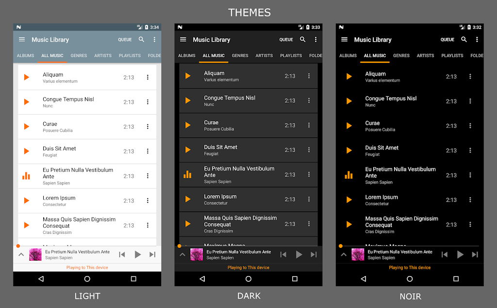 Hi-Fi Cast – Music Player Mod  Screenshot 4