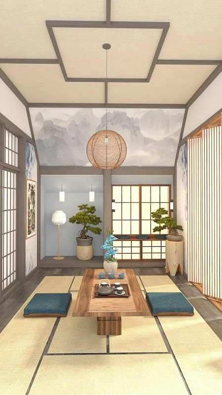 Solitaire Zen Home Design  Screenshot 1