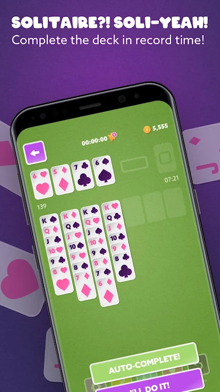 Solitaire - Earn Real Bitcoin  Screenshot 3