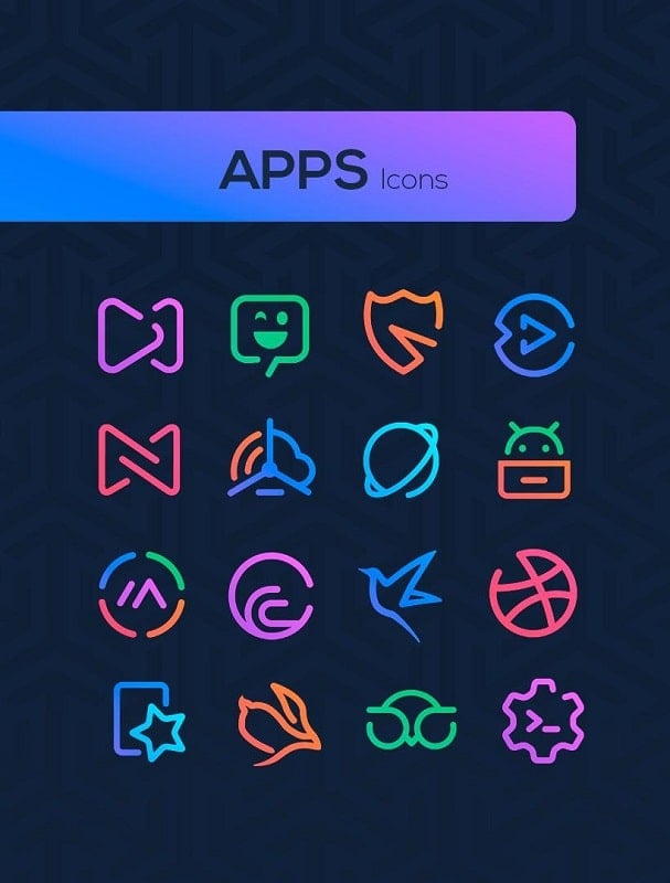 Linebit Icon Pack Mod  Screenshot 2