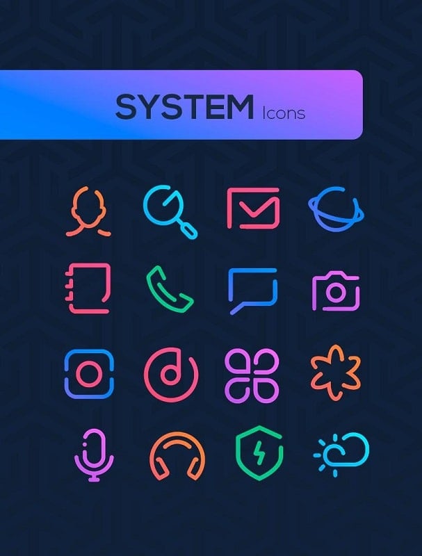 Linebit Icon Pack Mod  Screenshot 3