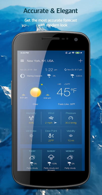 Weather Advanced for Android Mod  Screenshot 4