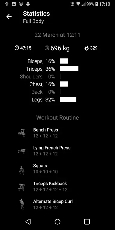 Dumbbell Home Workout Mod  Screenshot 3