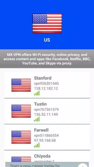 MX VPN - A high speed, ultra secure VPN  Screenshot 3