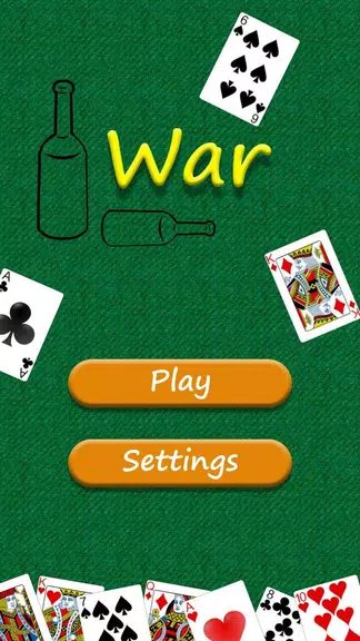 War - card game  Screenshot 1