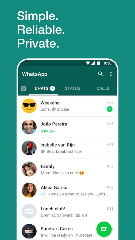 WhatsApp Messenger Mod  Screenshot 1