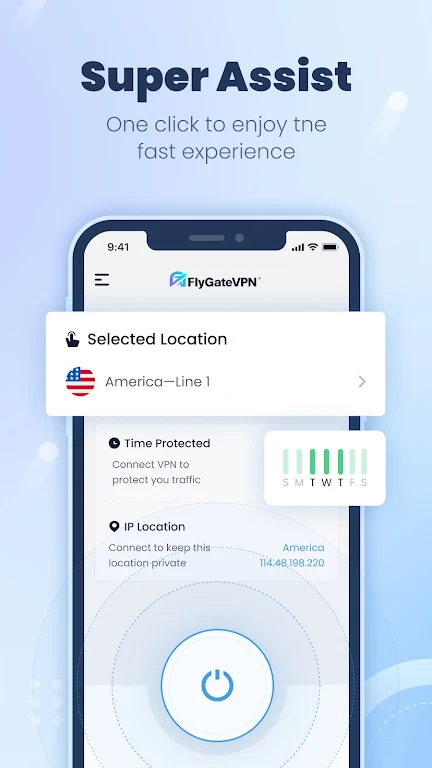 FlyGateVPN Pro - Unlimited VPN  Screenshot 1