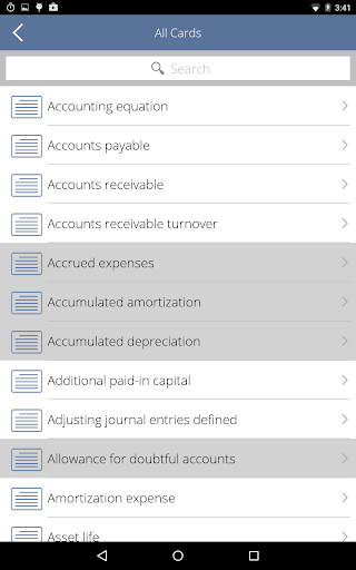 Learn Accounting Flashcards  Screenshot 2