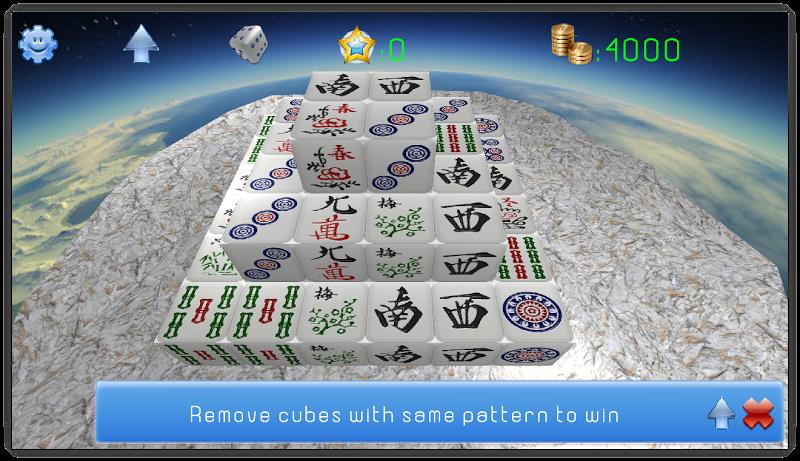 Mahjong 3D Cube Solitaire  Screenshot 3