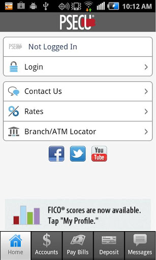 PSECU Mobile+  Screenshot 1