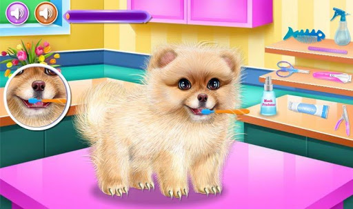 beautiful caring dog game  Screenshot 1