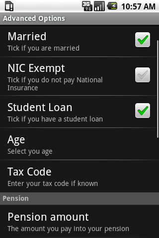 PAYE Tax Calculator  Screenshot 3