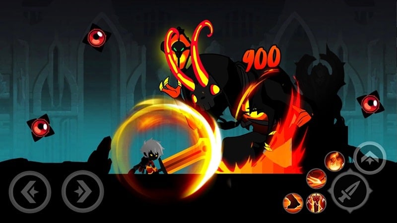 Dark Warrior Hero Fight  Screenshot 1