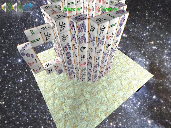 Mahjong 3D Cube Solitaire  Screenshot 2