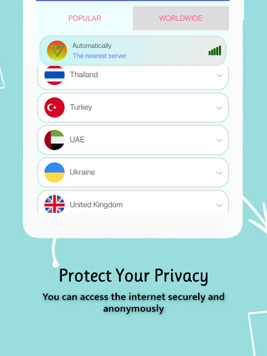 Secure VPN - Fast Proxy Server  Screenshot 4