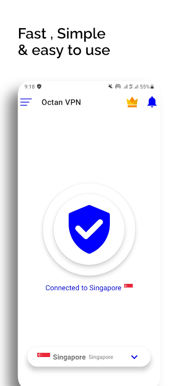 Octan VPN - Secure Internet  Screenshot 3