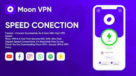 Moon VPN - Secure VPN  Screenshot 3