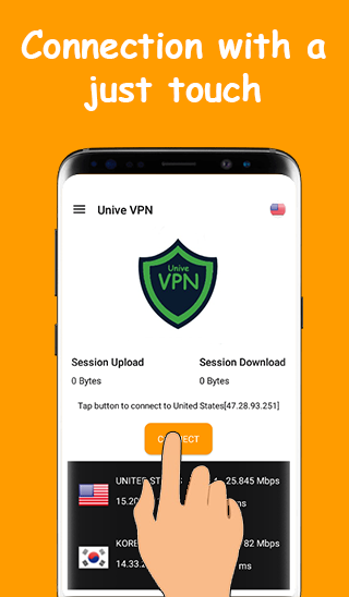 Unive VPN - VPN Free, Fast & Secure  Screenshot 3