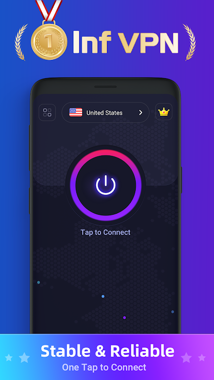 VPN Inf – Security Fast VPN Mod  Screenshot 3