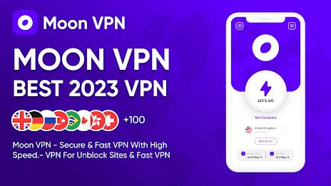 Moon VPN - Secure VPN  Screenshot 1