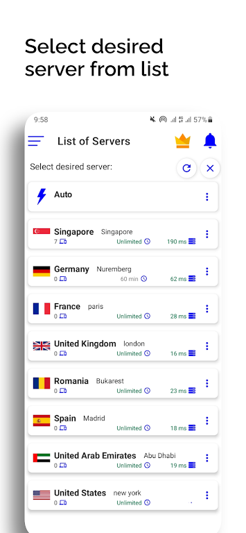 Octan VPN - Secure Internet  Screenshot 4