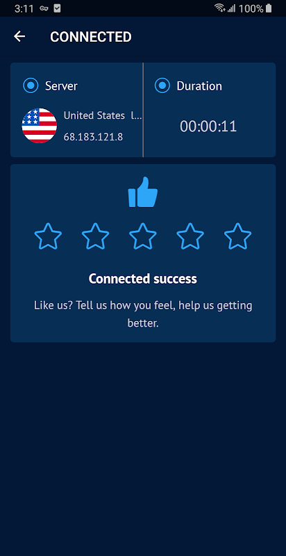 Starry VPN - Fast VPN Proxy  Screenshot 4