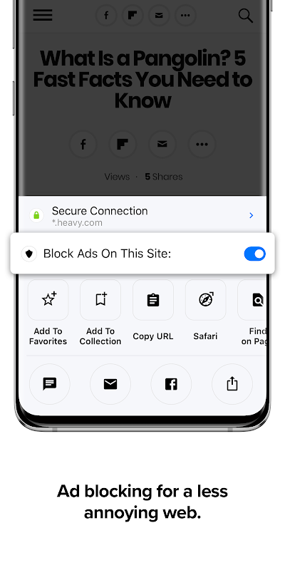 Cake Web Browser-Free VPN, Fast, Private, Adblock  Screenshot 4