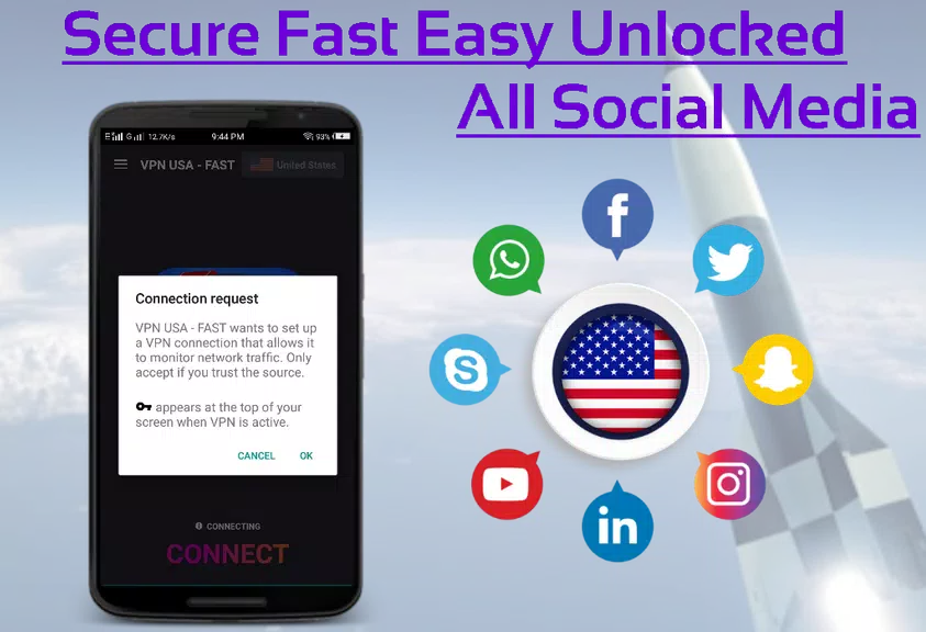 VPN USA - Fast™  Screenshot 3