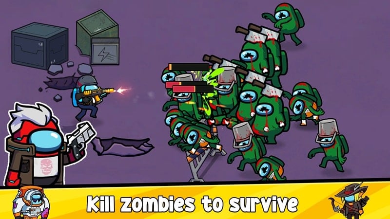 Impostors vs Zombies  Screenshot 2