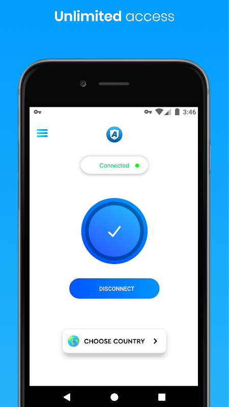 Atom VPN - Free VPN Proxy Server & Ads Free  Screenshot 1