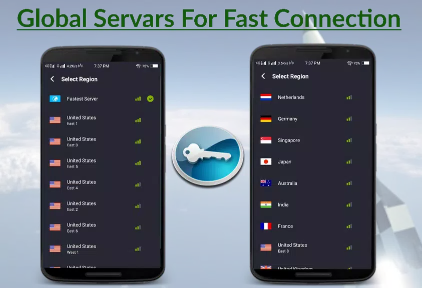 VPN USA - Fast™  Screenshot 1