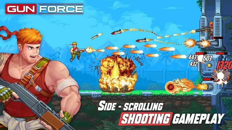 Gun Force  Screenshot 1