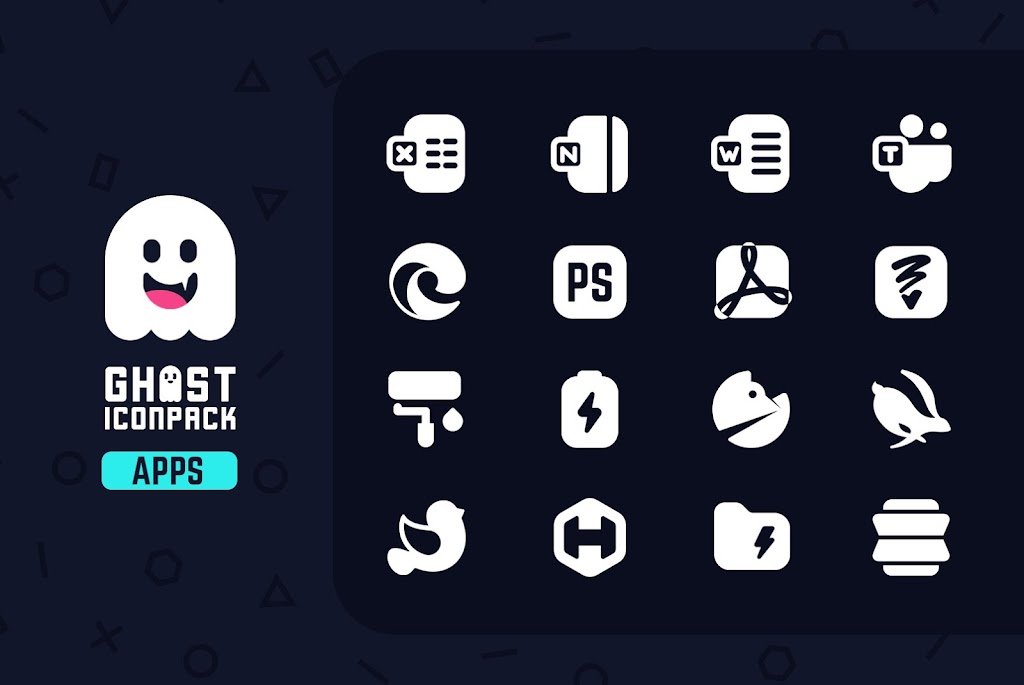 Ghost Icon Pack Mod  Screenshot 3