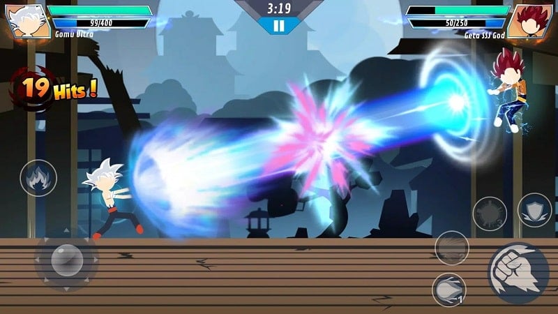 Stick Shadow Fighter Warriors  Screenshot 2