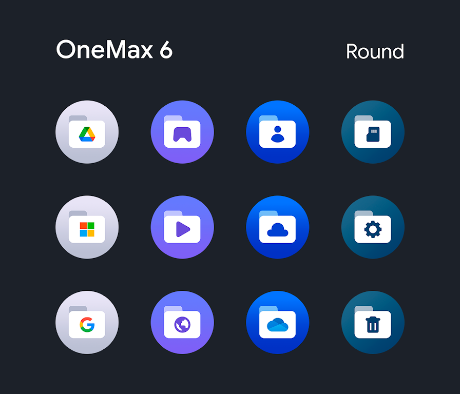 OneMax 6 – Icon Pack Mod  Screenshot 4