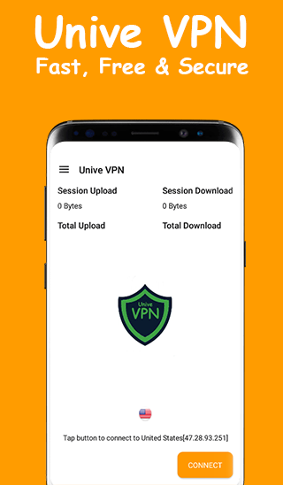 Unive VPN - VPN Free, Fast & Secure  Screenshot 2