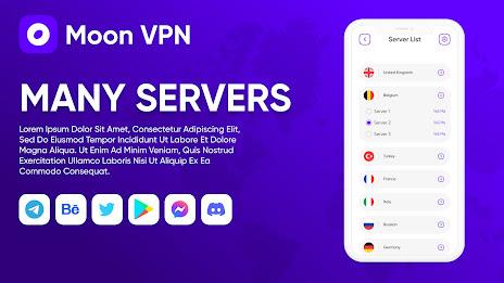 Moon VPN - Secure VPN  Screenshot 4