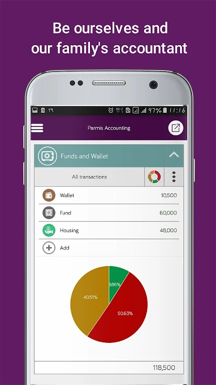 حسابداری شخصی پارمیس - Parmis  Screenshot 2