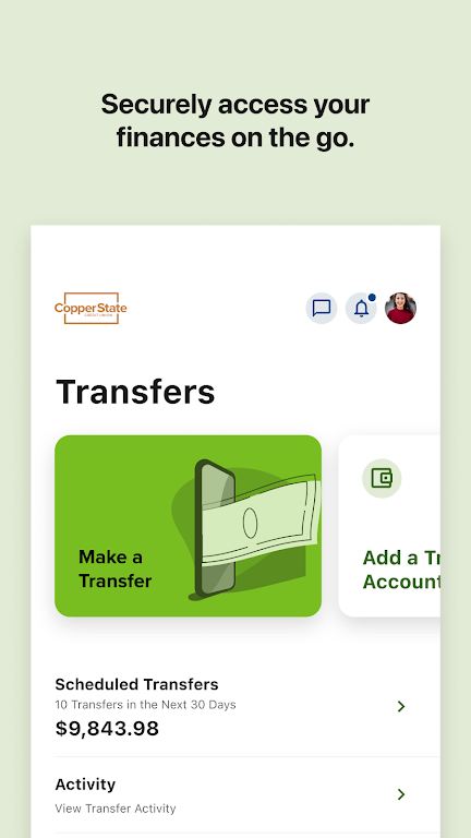 Copper State CU Mobile Banking  Screenshot 2
